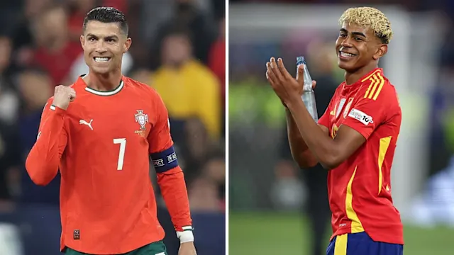 Portugal vs Spanyol: Ronaldo vs Yamal, Duel Dua Generasi